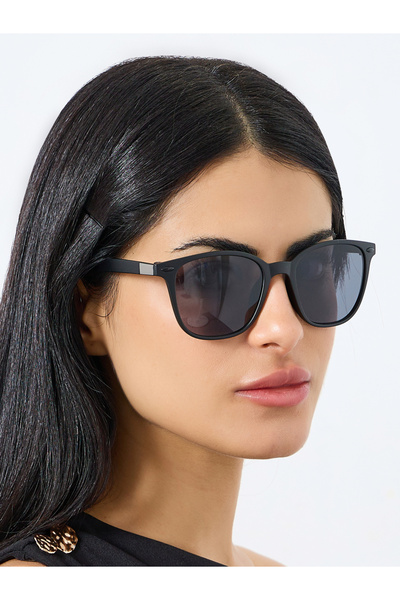 Styli Black Wayfarer Sunglasses