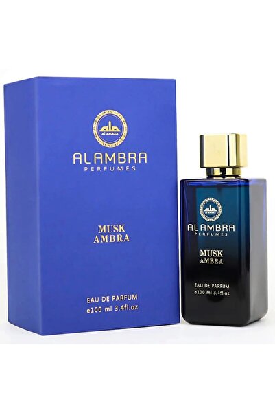 Alhambra Arabic Perfume, Musk Amber, Unisex, 100 ml