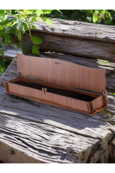 MERCAN-I ALA ÖZEL TASARIM 3 MM MDF TEKLİ TESBİH KUTUSU