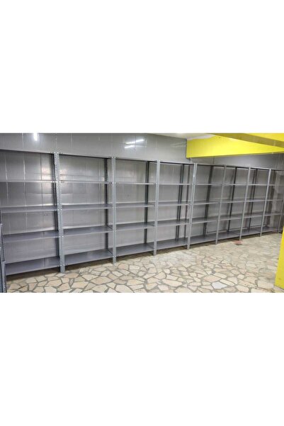 İKRA RAF SİSTEMLERİ 43x93 çelik raf depo rafı arşiv rafı