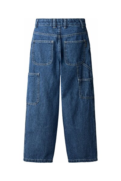 rois Children's Cargo Loose Fit Denim Pants