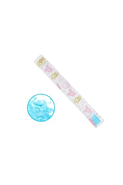 baloanepetrecere.ro Tun confetti bleu gender reveal, 40 cm