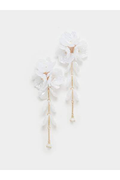 Styli Floral Drop Earrings
