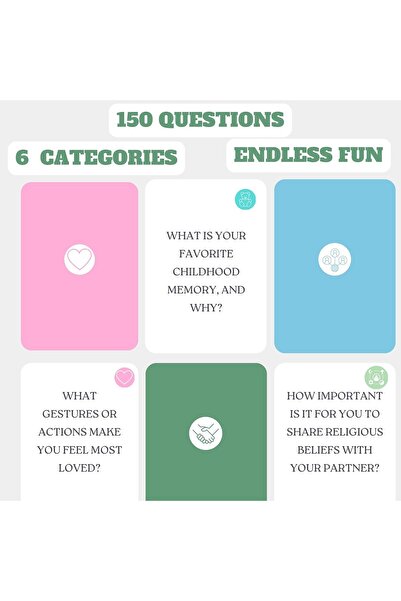 Generic Soul Sync — Fun Couples Card Game for Date Night (Intimacy & Conversation Cards)