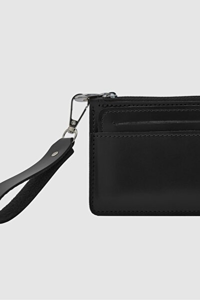 Shule Bags Raye Card Holder Detailed Wallet Black