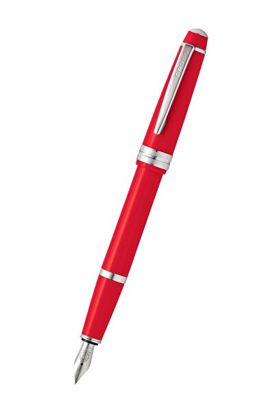 Cross Bailey Light Glossy Resin Red CT Pen, glossy ABS body, red