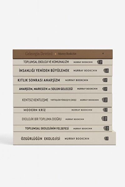 Payiz Kitap Murray Bookchin 10 Kitap Set