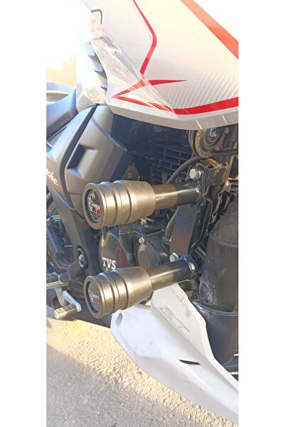 Genel Markalar Tvs Apache Rtr 200 Uyumlu Motor Koruma Takozu (4'lü)
