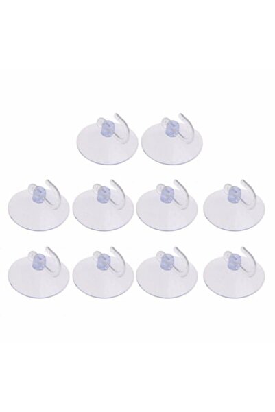 FORHOUSE Set of 12 transparent suction cups with hanger