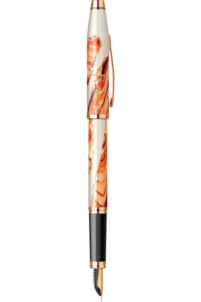 Cross Wanderlust Antelope Canyon GT Metallic pen, cream/glossy orange