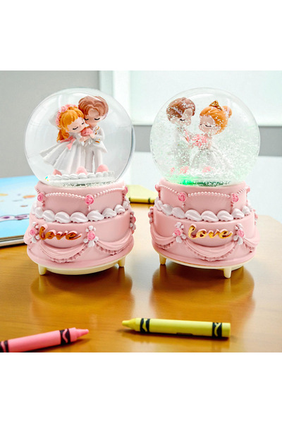 Sense Büyük Boy Işıklı Sesli Kar Küresi