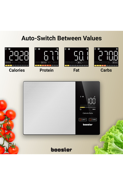 BOOSTER REVIEW Cantar de bucatarie inteligent Booster™ SmartSense