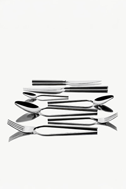 Nehir Gloria Saten 12-Person 84-Piece Boxed Cutlery Set