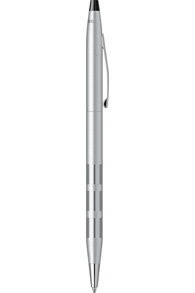 Cross Classic Century Satin Chrome Pix metalic, mecanism răsucit, argintiu