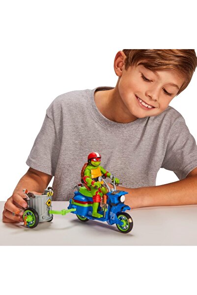 Teenage Mutant Ninja Turtles : Mutant Mayhem Battle Bike with Raphael Figure