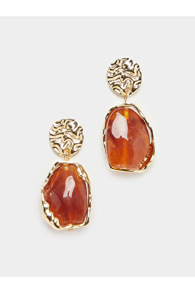 Styli Faux Gemstone Dangle Earrings