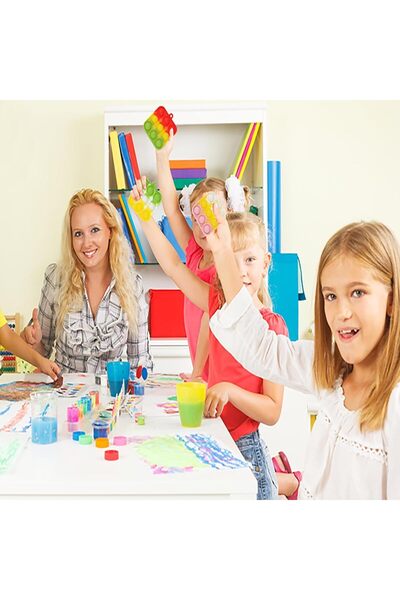 SNAPTRON ® 60-Pack Mini Pop Toys – Kids Party Favors & Sensory Toys