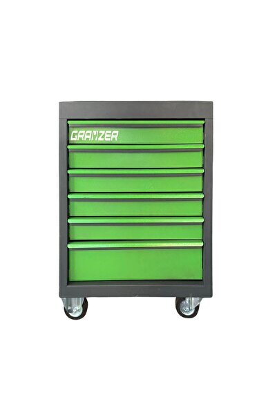 GRAYZER 6 Çekmeceli Dolu Takım Arabası 271 Parça (Takımlar Rockforce)