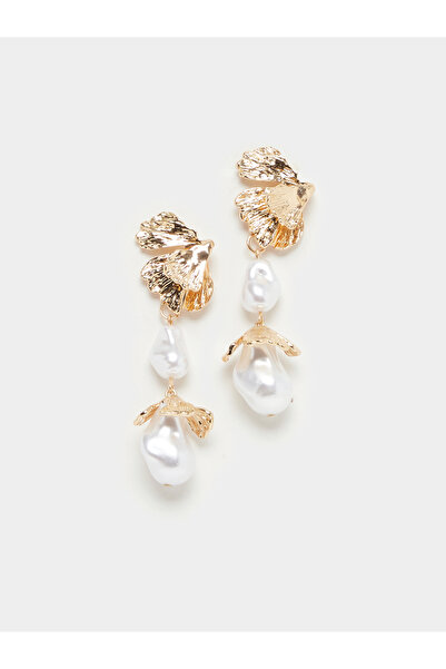 Styli Faux Pearl Drop Earrings