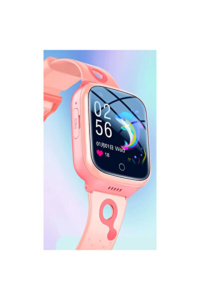 EKLETO BE SMART ! K9 4G Kids Smartwatch Pink with GPS, SOS and Video Call, IP67 Resistant