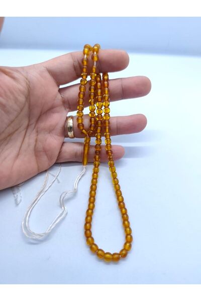 İskeçe Exclusive Not Anywhere Else!!! Zenne Boy (Small Size) Old Iranian Necef Bağa Prayer Beads Certified 8764