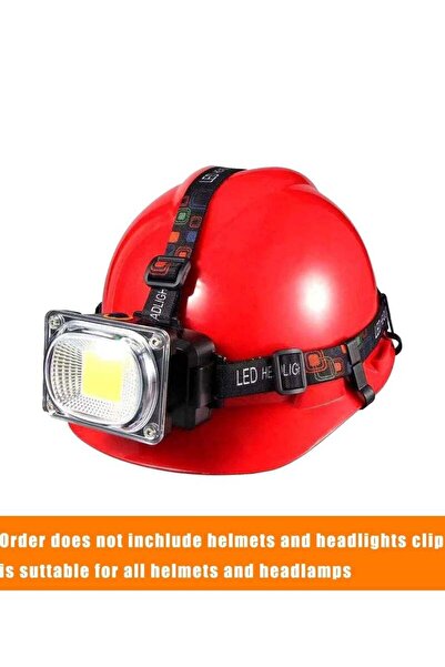 Generic Headlamp Clips - 12-Pack Helmet Mount Clips