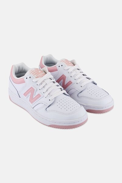 New Balance Women Medium BB480LOP Lace Up Training Shoes, White