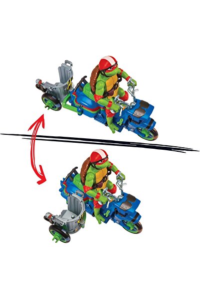 Teenage Mutant Ninja Turtles : Mutant Mayhem Battle Bike with Raphael Figure