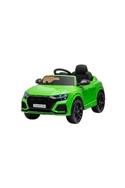FONIX Electric Ride-On Audi RS Q8 for Kids, 70W, Remote Control, -Leather Seat, Green