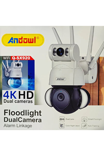 OEM Dual 4K HD Wifi camera with two-way view Model QSX920
