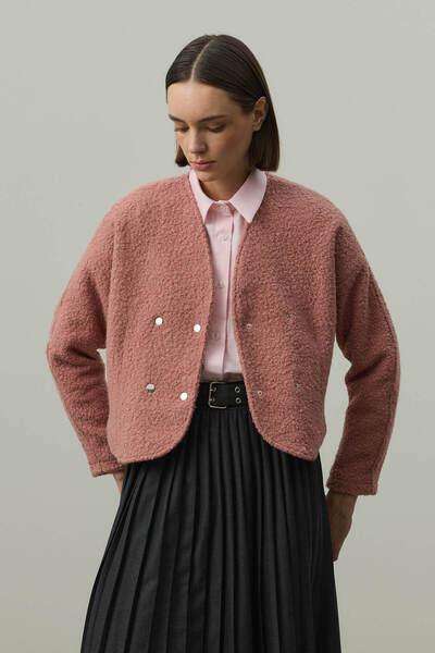 Fahhar Pensli Orchid Jacket Pink
