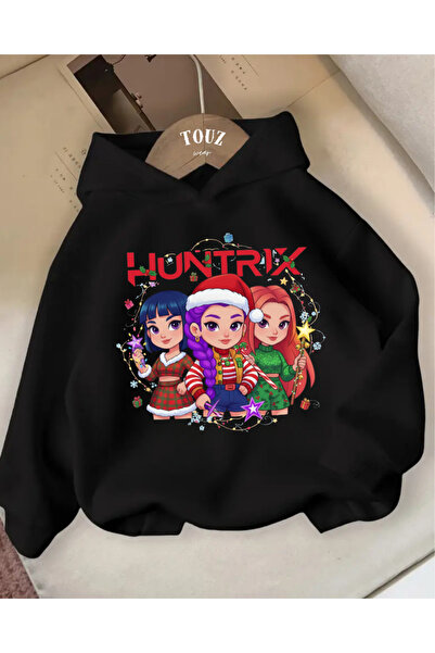 Toum Hanorac gros și dulce cu 3 fire de Crăciun Young KPop Demon Hunters