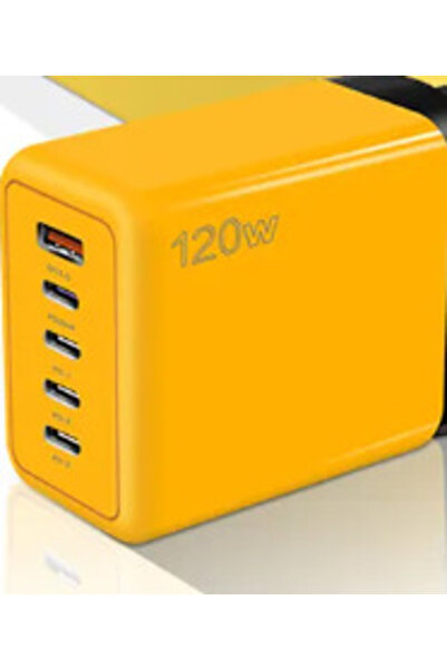 OEM 120W USB Wall Charger with 5 Ports Super Fast Charge A506 3