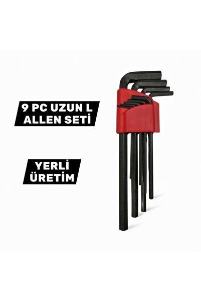 Hon طقم L ألين طويل 9 قطع، مجموعة L ألين