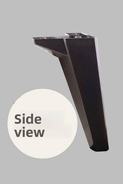 MH MiniHediye Cedar Luxury Furniture Sofa Tv Unit Seat Leg 20 cm Black Console Legs