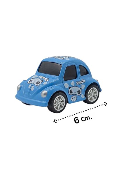 Fidan oyuncak 4-Piece Mini Metal Vosvos Set - 6 cm Collectible Toy Cars