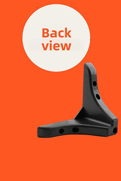 MH MiniHediye Rose Luxury Furniture Sofa Coffee Table Tv Unit Sofa Bed Armchair Leg 9.5 cm Black Base Legs