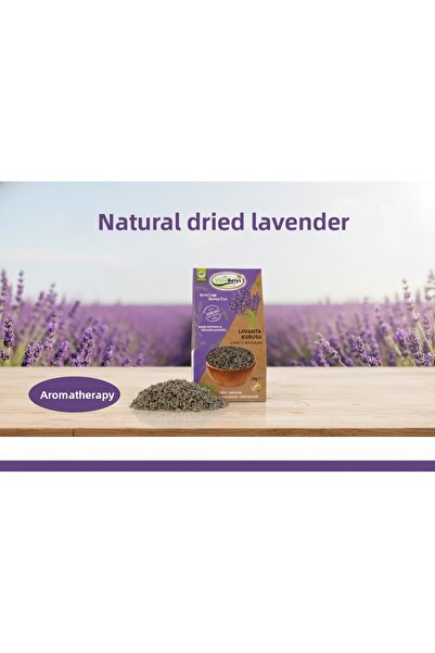 mottovia لافندر مجفف 50 جرام (مجفف طبيعياً، بدون إضافات)