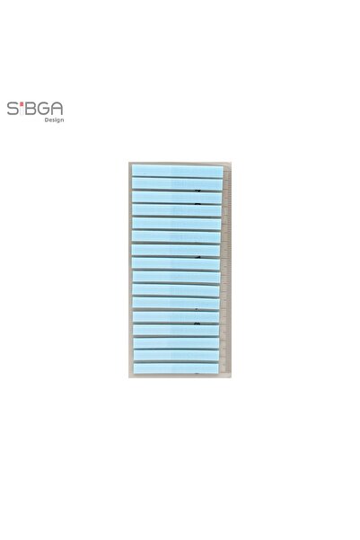 sibga tasarım Light Blue Thin Strip 320 Sheets Transparent Color Postit Post-It Post It. Bookmark Bookmark Postit