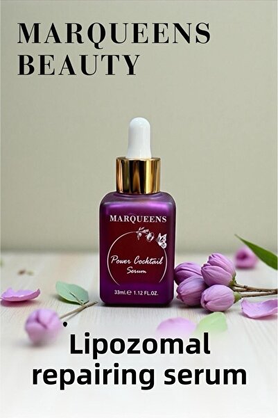 MARQUEENS BEAUTY مصل إصلاح وشد الوجه 2.5٪ حمض الهيالورونيك الليفي