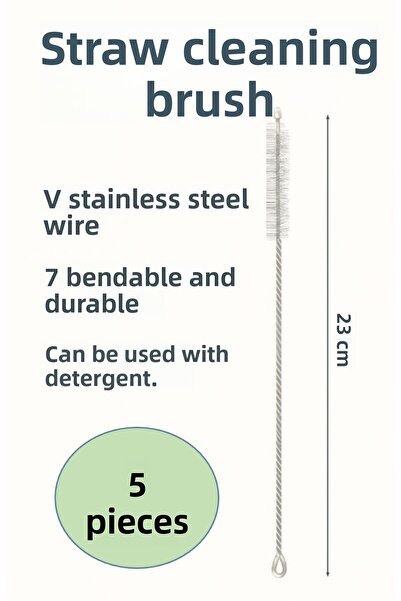 TARIK HOME 5 قطع من الشفاطات المصنوعة من الفولاذ المقاوم للصدأ القابلة للانحن...