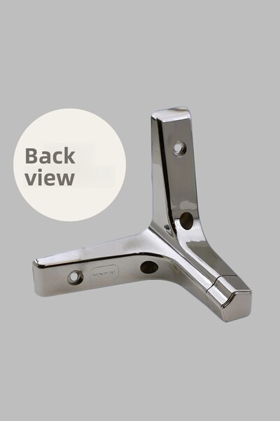 MH MiniHediye Luxury Furniture Sofa Coffee Table Tv Unit Seat Leg 12 cm High Gloss Plastic Chrome Base Legs