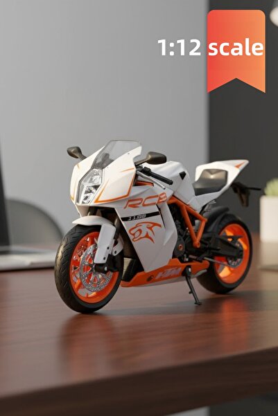 craftivio Ktm 1190 Rc8 R White Model Motorcycle 1:12 Scale Fine Detail Diecast