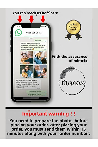 Miracix Wooden Photo Frame (Photo Included) 10X15 cm – Stylish and Decorative Tabletop Frame