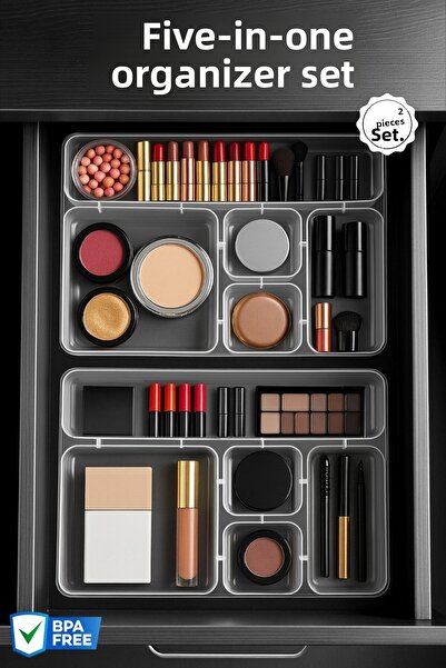 Nandy Home Set de 2 organizatoare Five in One - Organizator multifuncțional