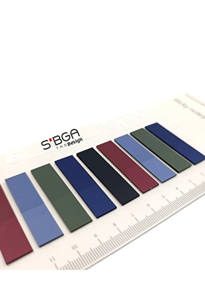 sibga tasarım Transparent Colored Postit Post-it Post It.Bookmark Bookmark Postit Sticker Note Paper 200 Sheets