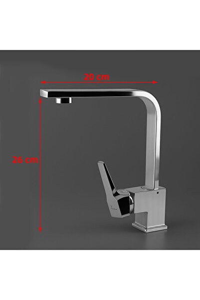 Badem10 Modern Design Chrome Basin Faucet Stainless Brass Material Long Lasting Bathroom Faucet