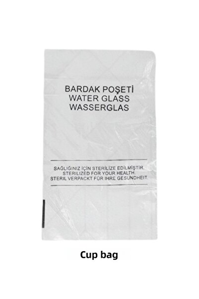 LARA COLLECTION Cup Bag Sterilized Written Bag 145 X 245 mm 250 Pcs