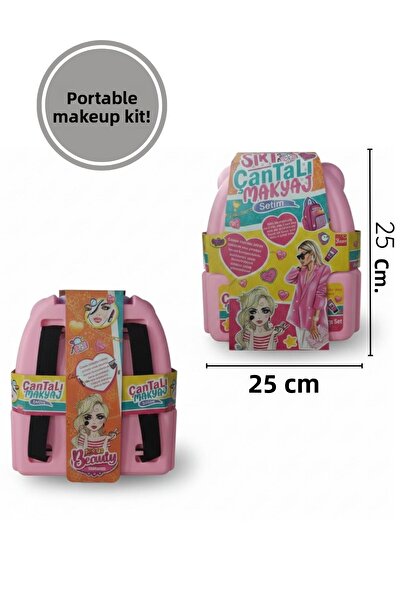 Sole 10 Piece Makeup Set with Bag – Portable Toy Makeup Set