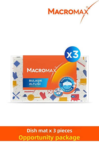 MACRO MAX Covoraș pentru vase X3 bucăți